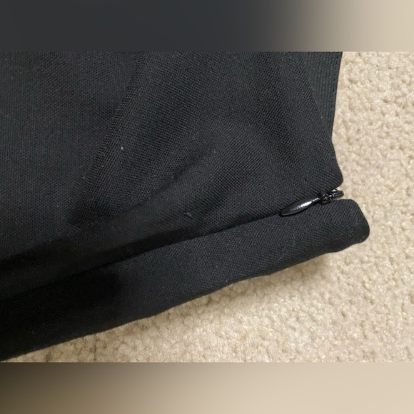 H&M black gothic style trousers with flared bottoms (US 8, 40) - Picture 4 of 7